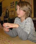 Silas Morrow plays at Family Math Night.JPG